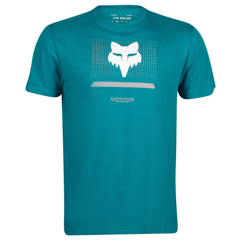 t shirt fox racing optical bleu 2023