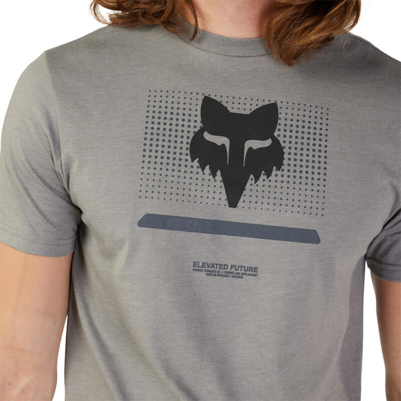 t shirt fox racing optical gris 2023 head