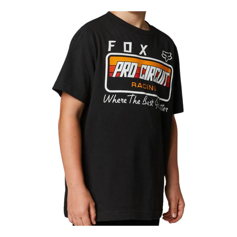t shirt fox racing pro circuit premium enfant 2022