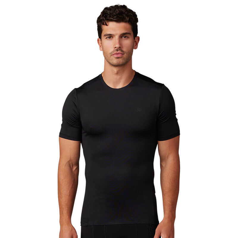 t shirt fox racing tecbase manches courtes homme sous maillot