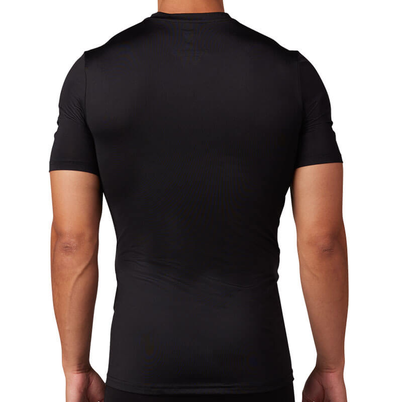 t shirt fox racing tecbase manches courtes homme sport