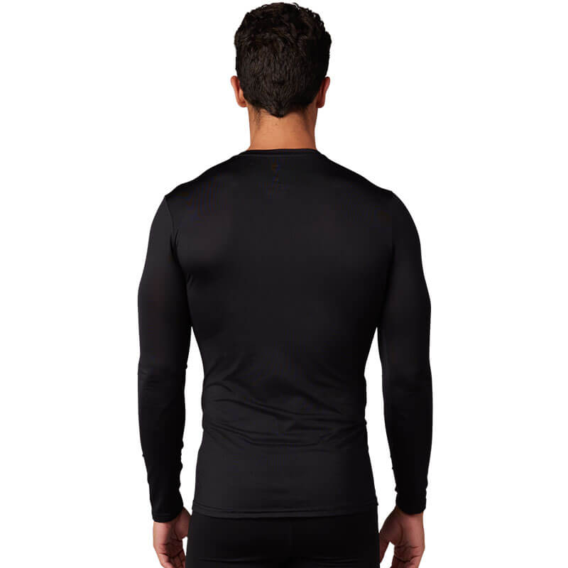 t shirt fox racing tecbase manches longues homme sport