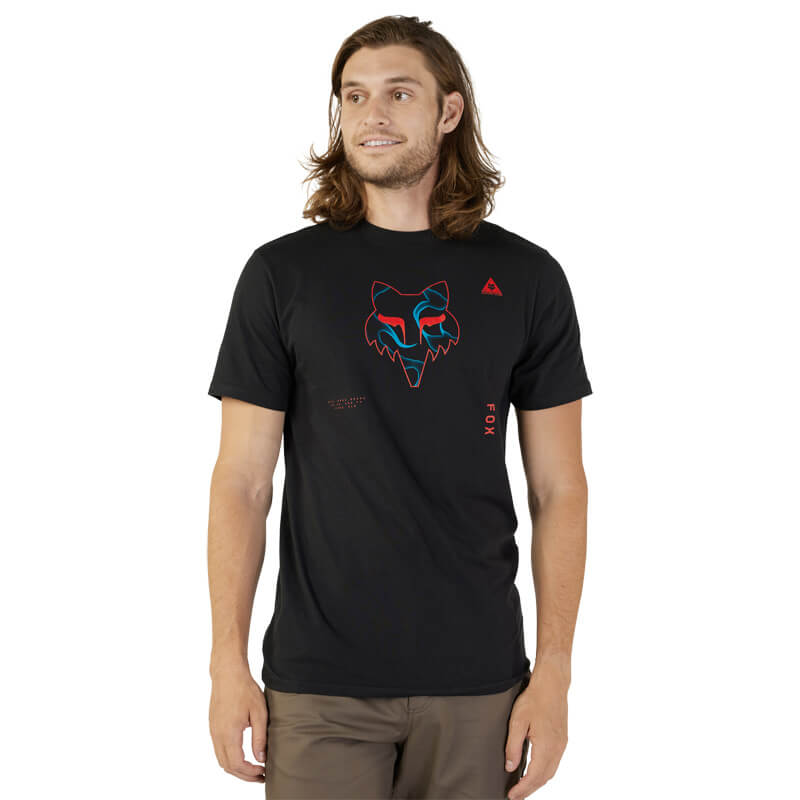 t shirt fox racing withered noir 2023 homme