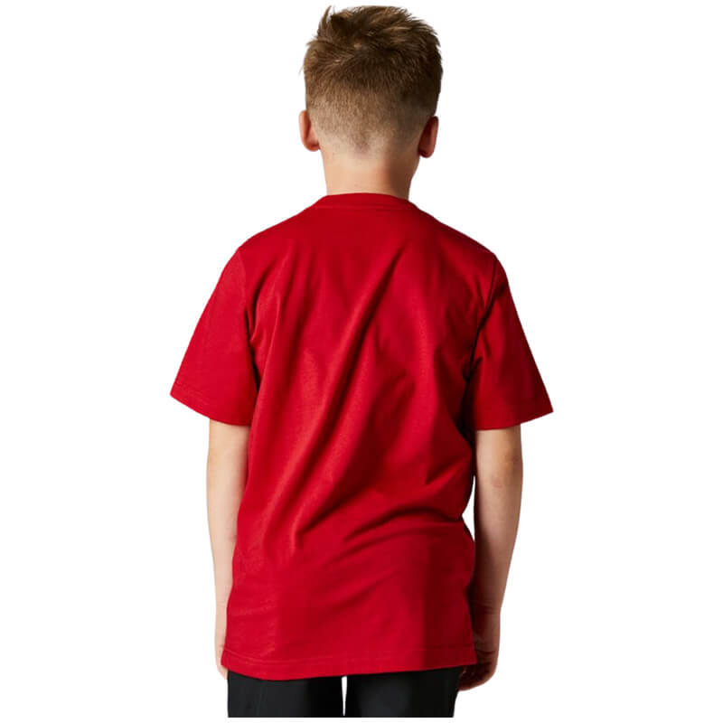 t shirt kid fox honda 2022 rouge motocross