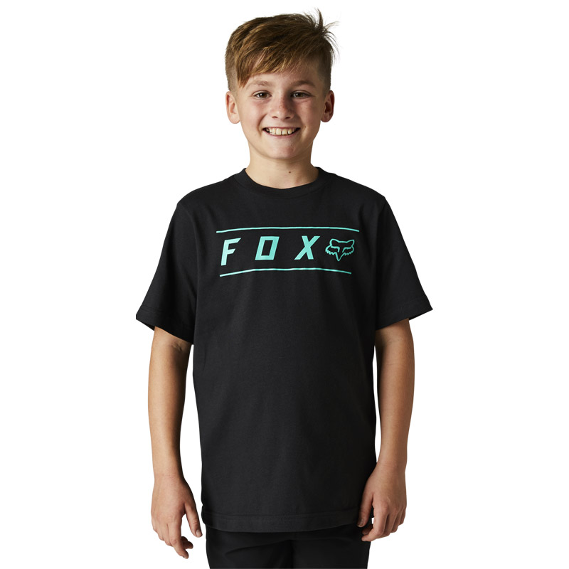 t shirt kid fox pinnacle 2023 noir motocross