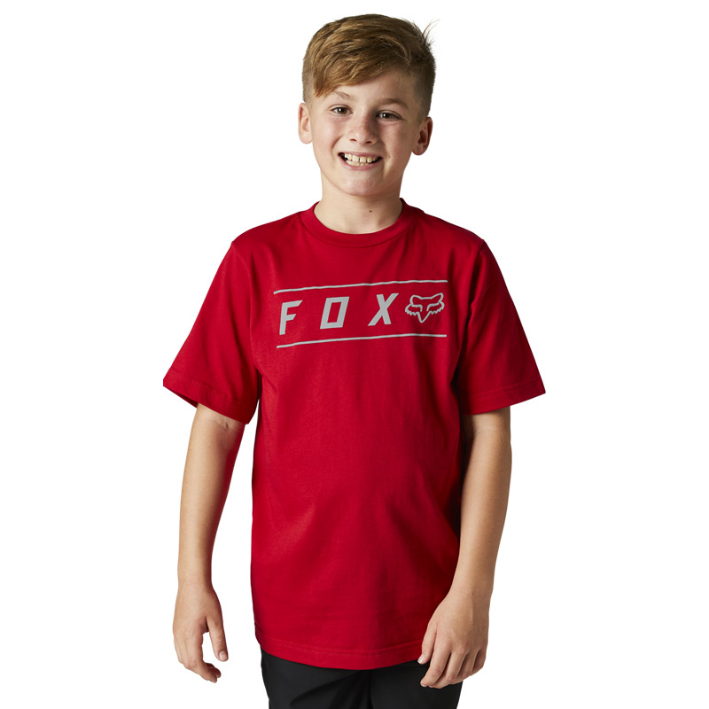 t shirt kid fox pinnacle 2023 rouge cross