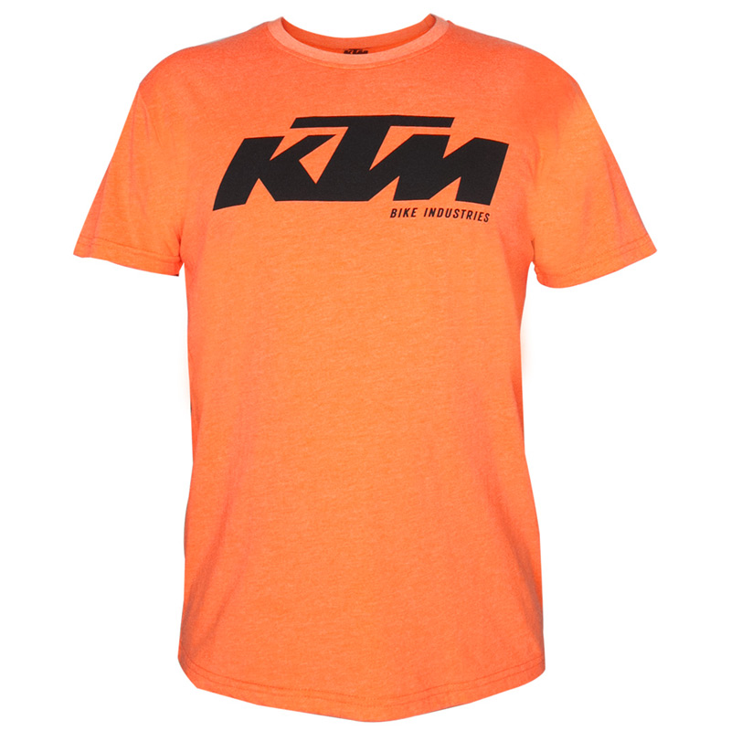 t shirt ktm factory team orange 2019