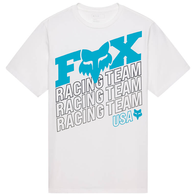t shirtr fox racing coldpress bleu 27
