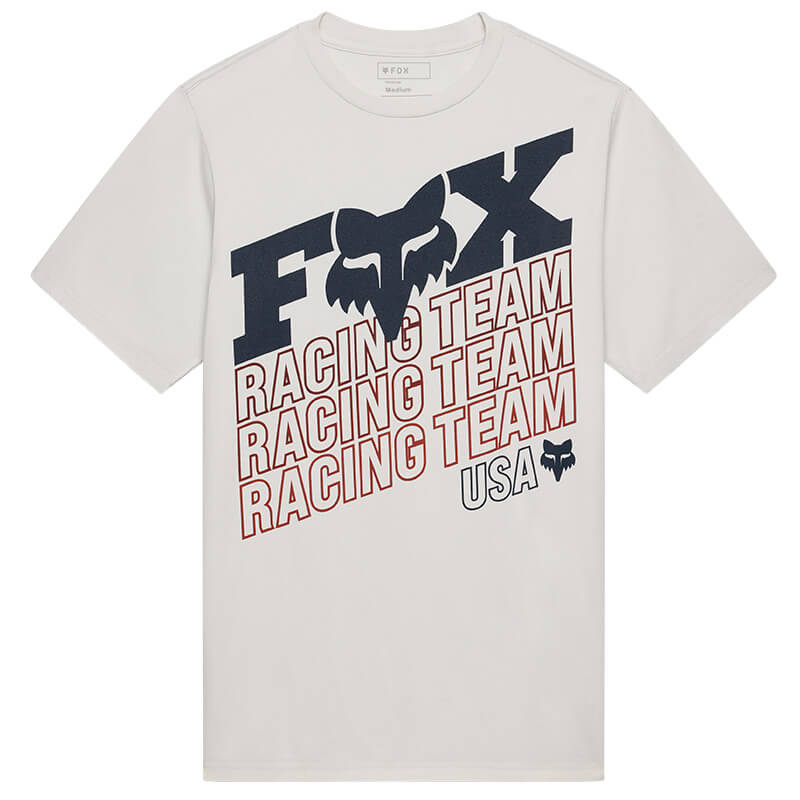 t shirtr fox racing coldpress gris 27