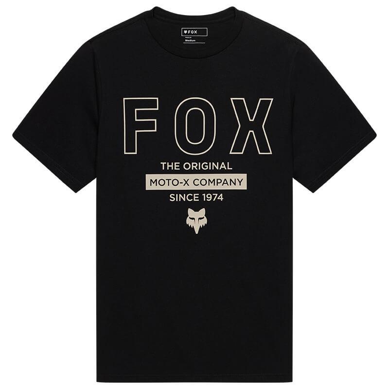 t shirtr fox racing outline noir 27