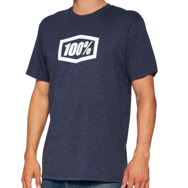 tee shirt 100 percent icon bleu 2023