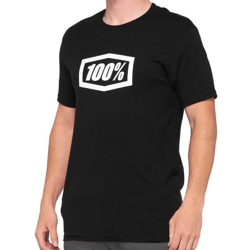 tee shirt 100 percent icon noir 2023