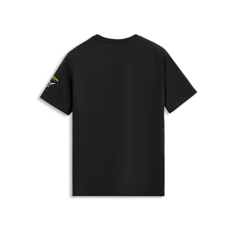 tee shirt alpinestars noir vert entitle mx