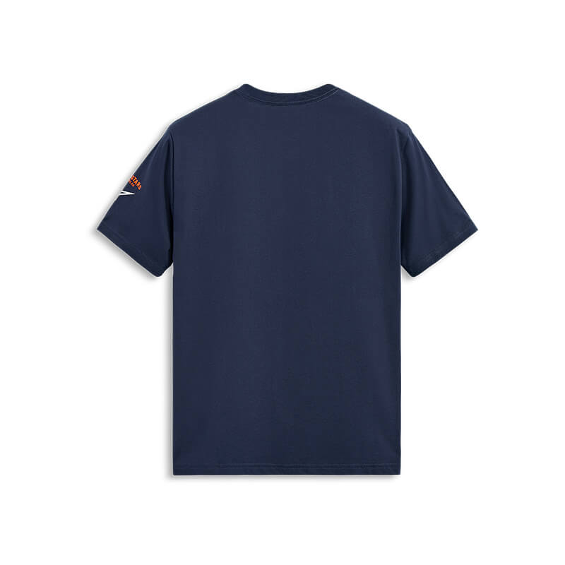 tee shirt alpinestars orange bleu entitle mx