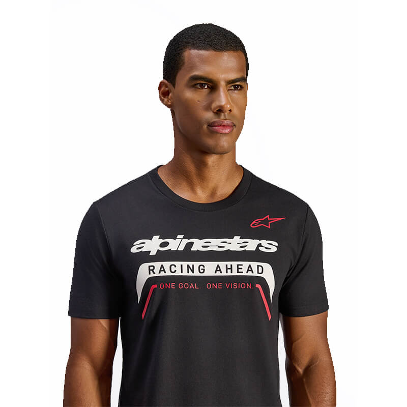 tee shirt alpinestars q3 noir motocross