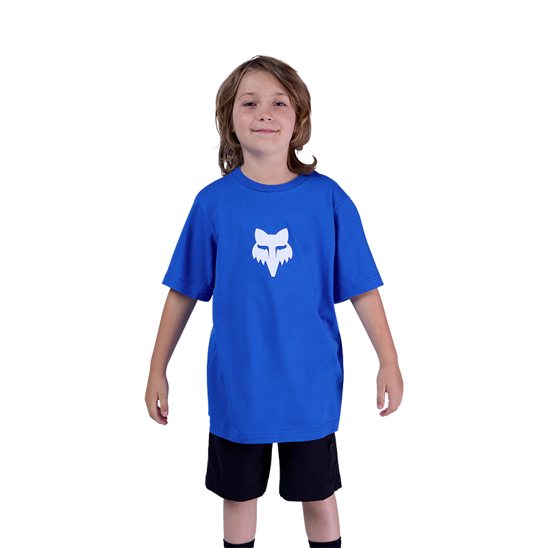 tee shirt legacy fox racing bleu mx