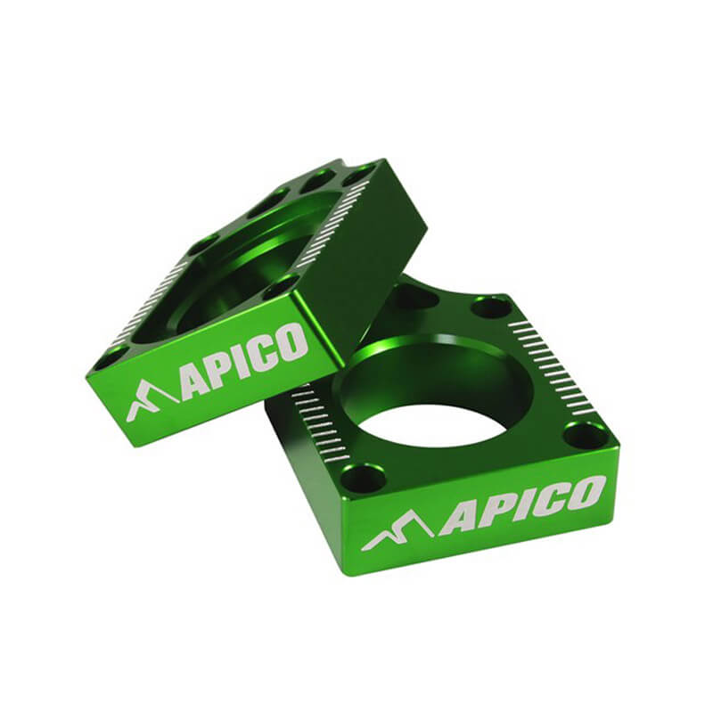 tendeur chaine anodisees kawasaki kx kxf apico