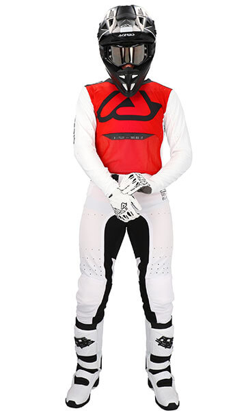 tenue Acerbis x flex anaheim blanc cross 