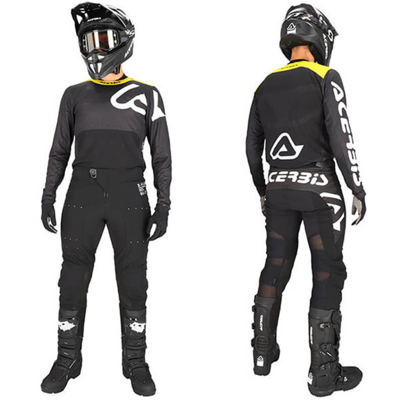tenue Acerbis x flex anaheim noir croos enduro