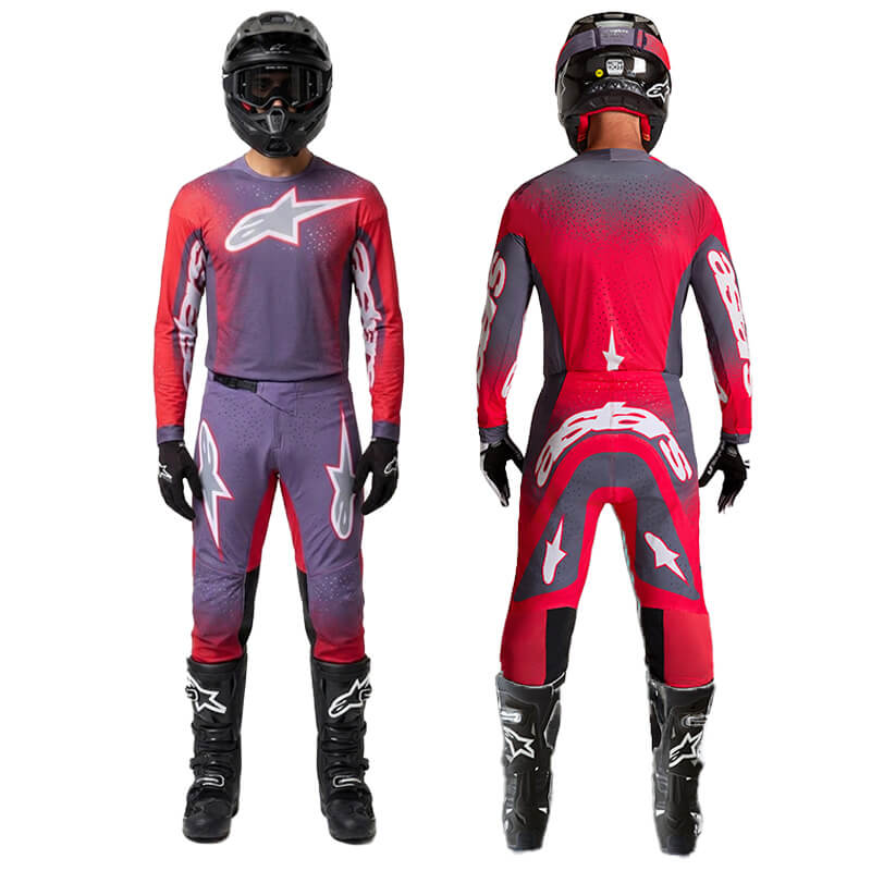 tenue alp supertech hiten rouge mx