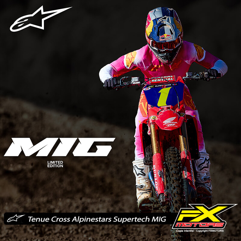 tenue alpinestars edition limite mig sx bandeau