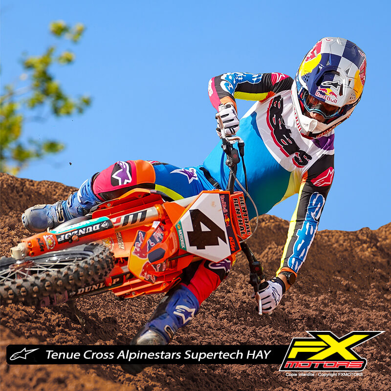 tenue alpinestars edition limite supertech hay bandeau sx