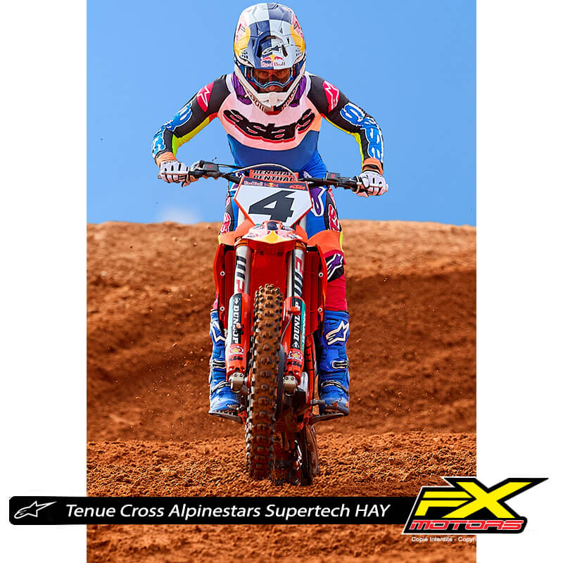 tenue alpinestars edition limite supertech hay mx bandeau sx