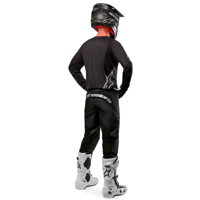 tenue alpinestars fluid graphite 2024 fxmotors cross