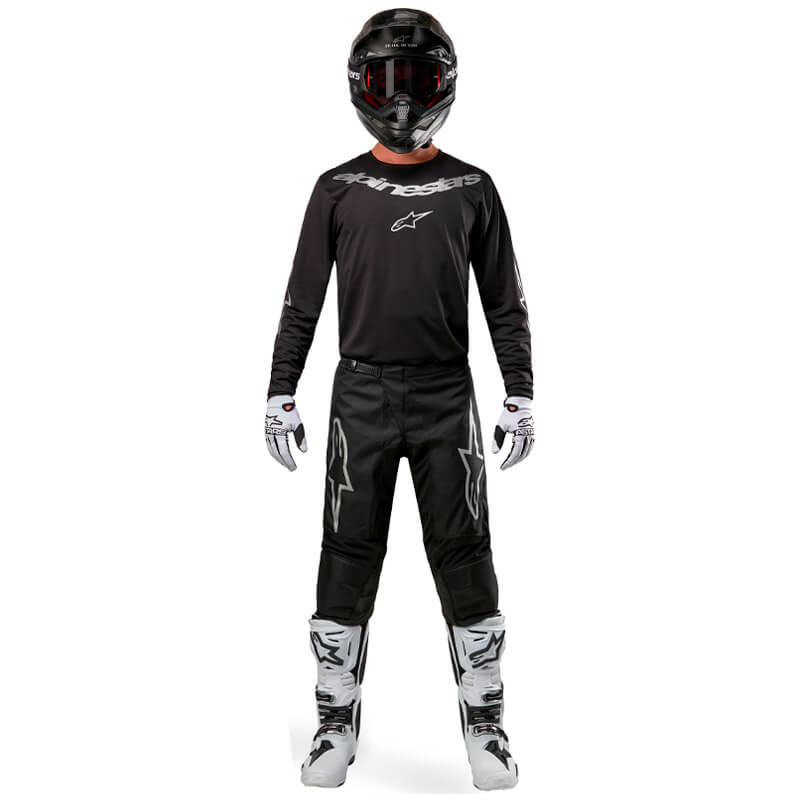 tenue alpinestars fluid graphite 2024 fxmotors