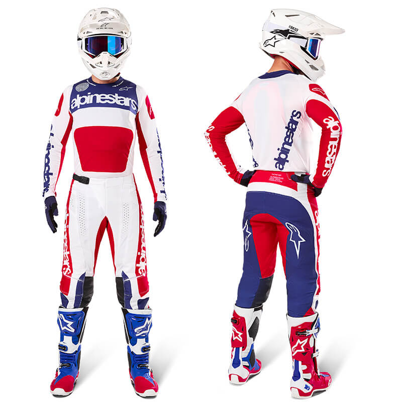 tenue alpinestars red bud 26 cross
