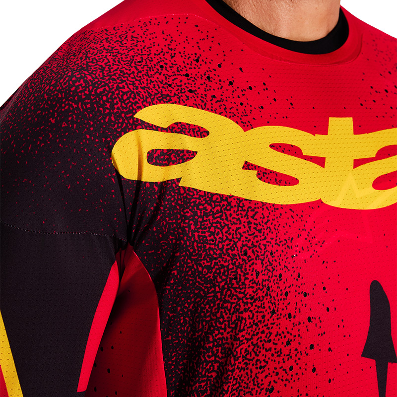 tenue alpinestars supertech scenz rouge 2026 04
