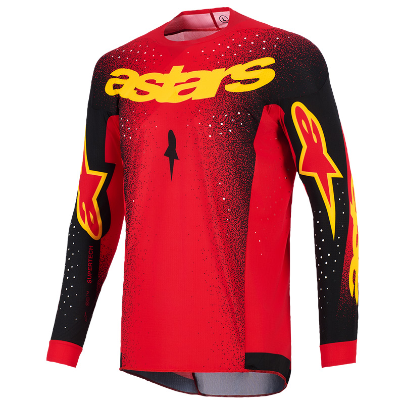 tenue alpinestars supertech scenz rouge 2026 05