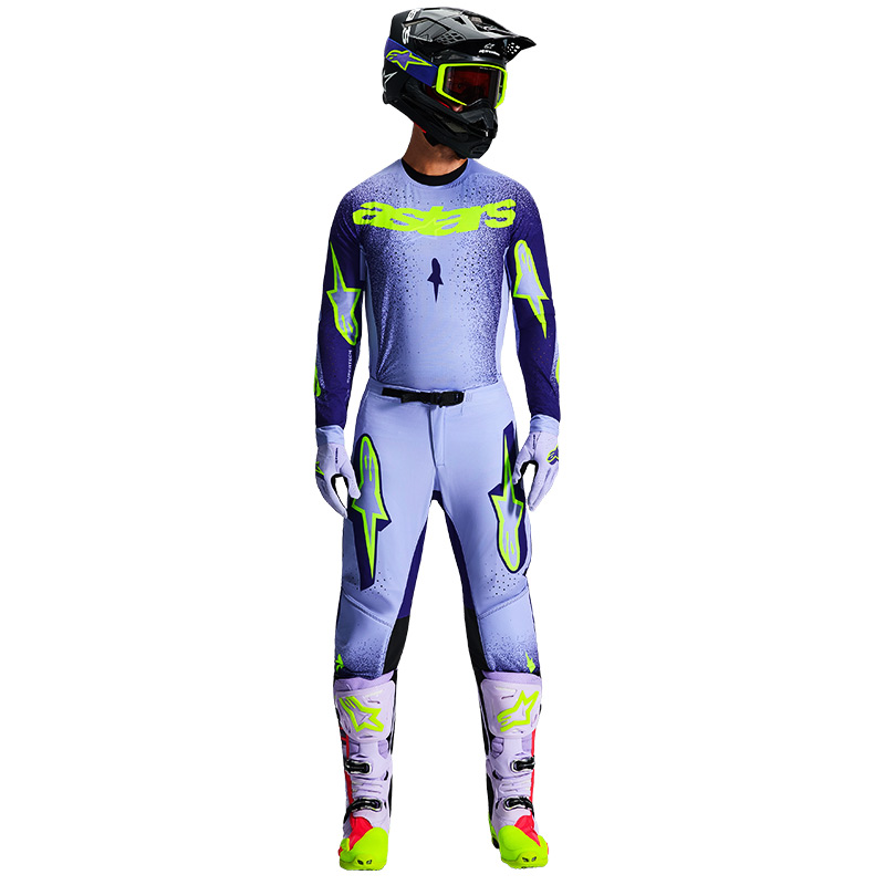 tenue alpinestars supertech scenz violet 2026 fxmotors