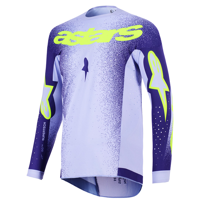 tenue alpinestars supertech scenz violet 2026 maillot