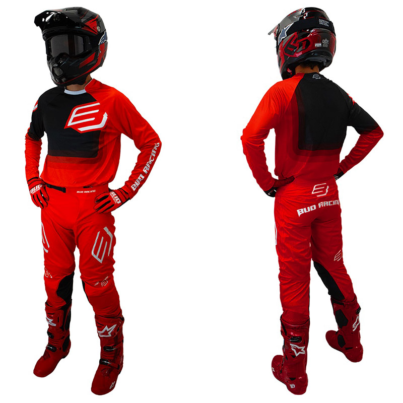 tenue bud racing 95 evo rouge 2025