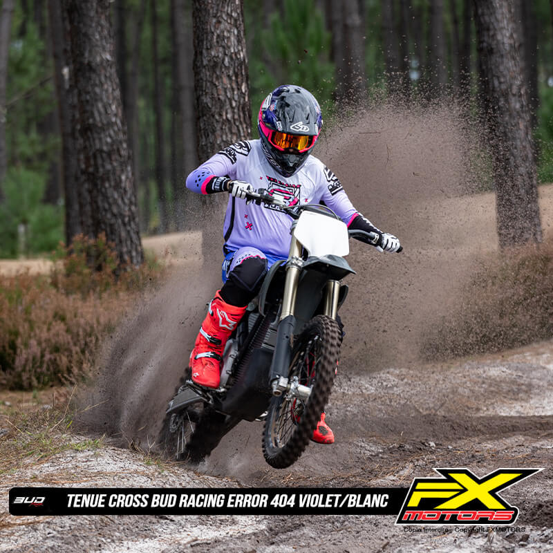 tenue bud racing error 404 violet 2025 enduro