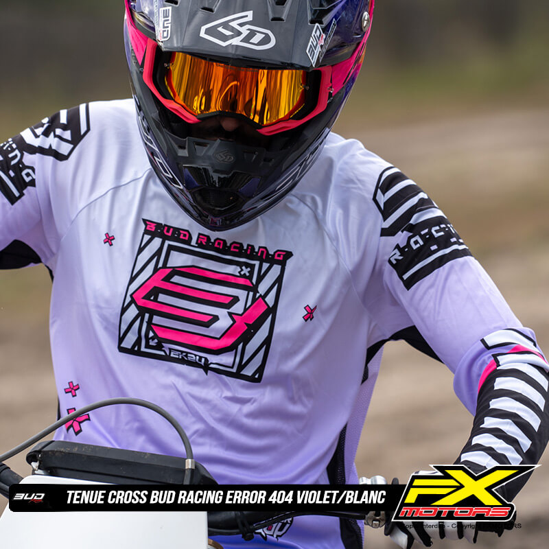 tenue bud racing error 404 violet 2025 sx