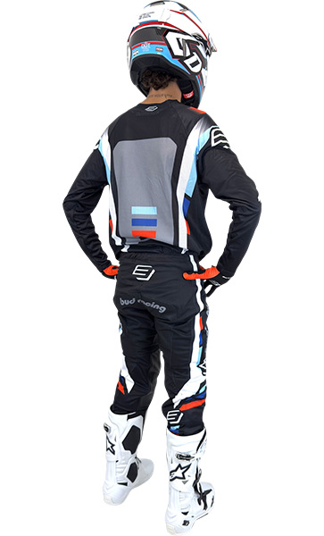 tenue bud racing mx 2026 champions noir mxgp