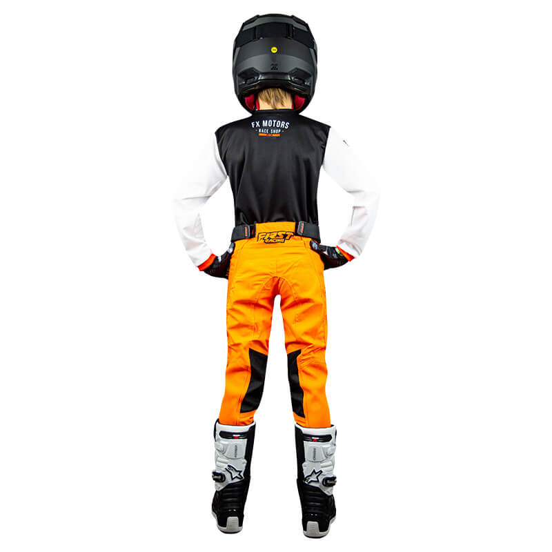 tenue cross enfant fxmotors classic orange 2021