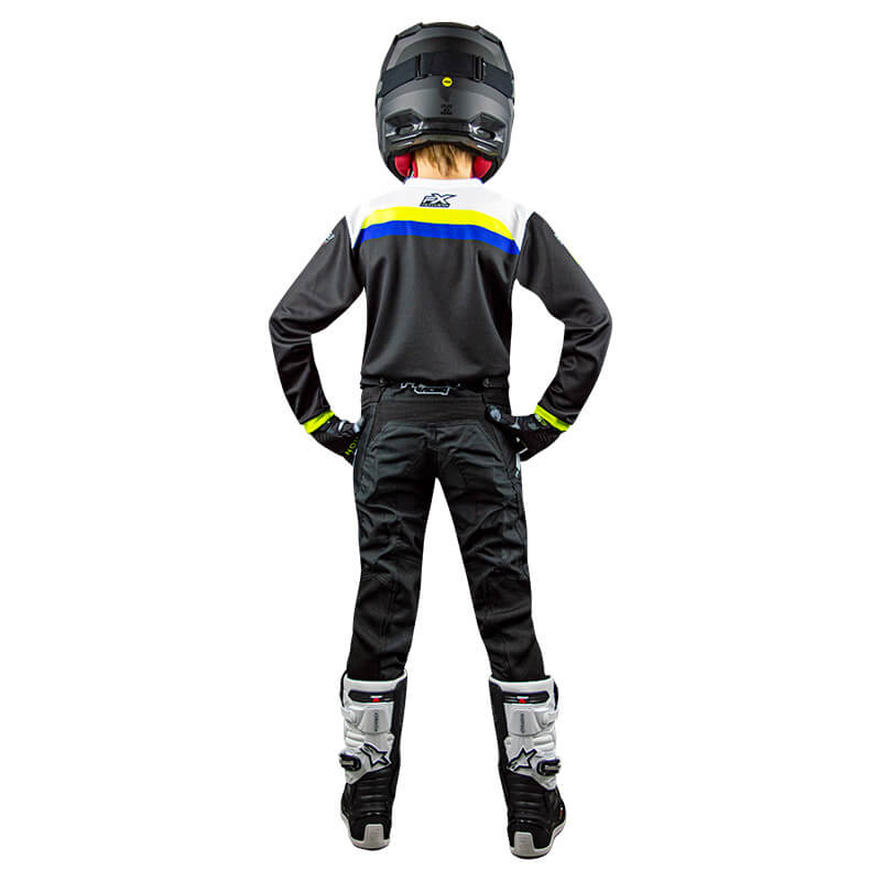 tenue cross enfant fxmotors sunset bleu mx