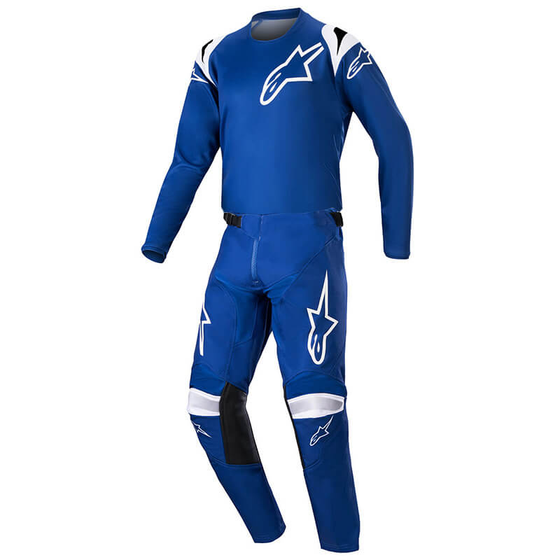 tenue enfant alpinestars racer narin bleu 2023