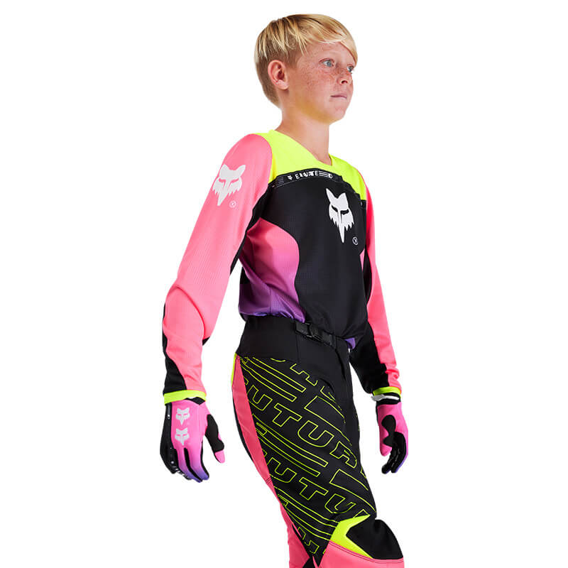 tenue enfant fox racing 180 elevated rose 2025 cross