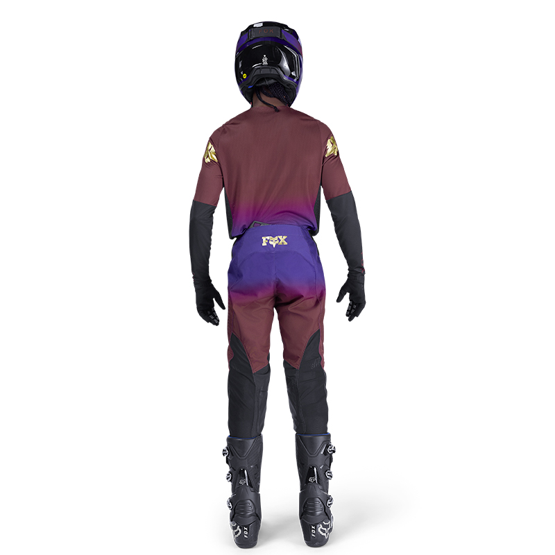 tenue fox drip violet bordeau dos