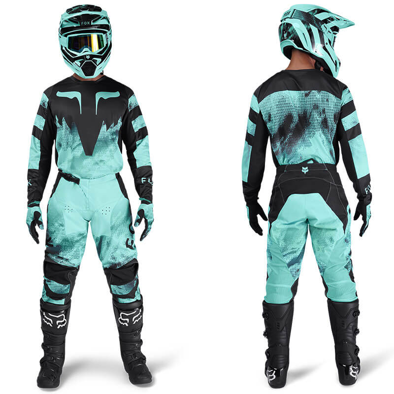tenue fox racing 180 kairos turquoise 2026