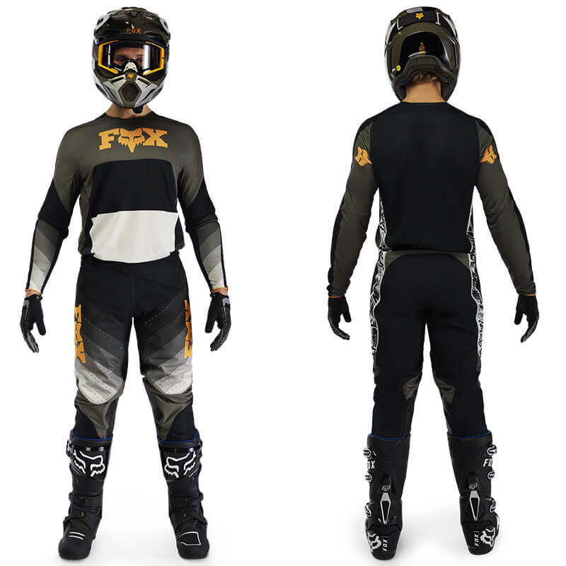 tenue fox racing 360 face marron noir 2025