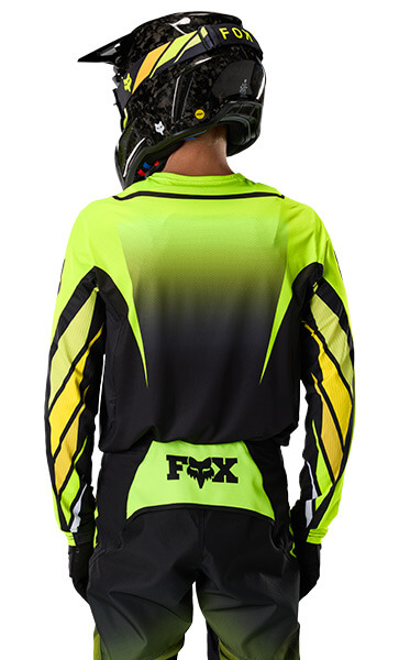 tenue fox racing 360 foundry jaune 27 mx