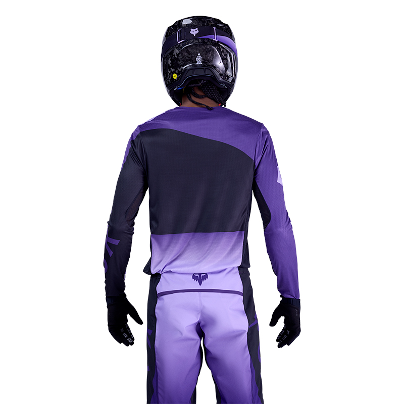 tenue fox racing cross flexair spire violet motocross dos