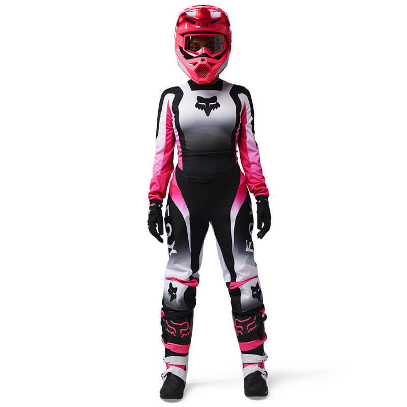 tenue fox racing femme 180 lean rose 2025