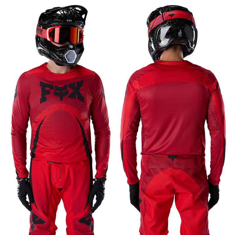 tenue fox racing flexair arcr rouge 27 mx
