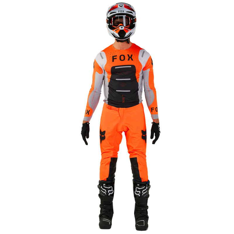 tenue fox racing flexair magnetic orange 2024